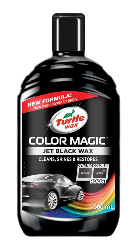 Improve the appearance and value of your black car with Turtle Wax Color Magic Black